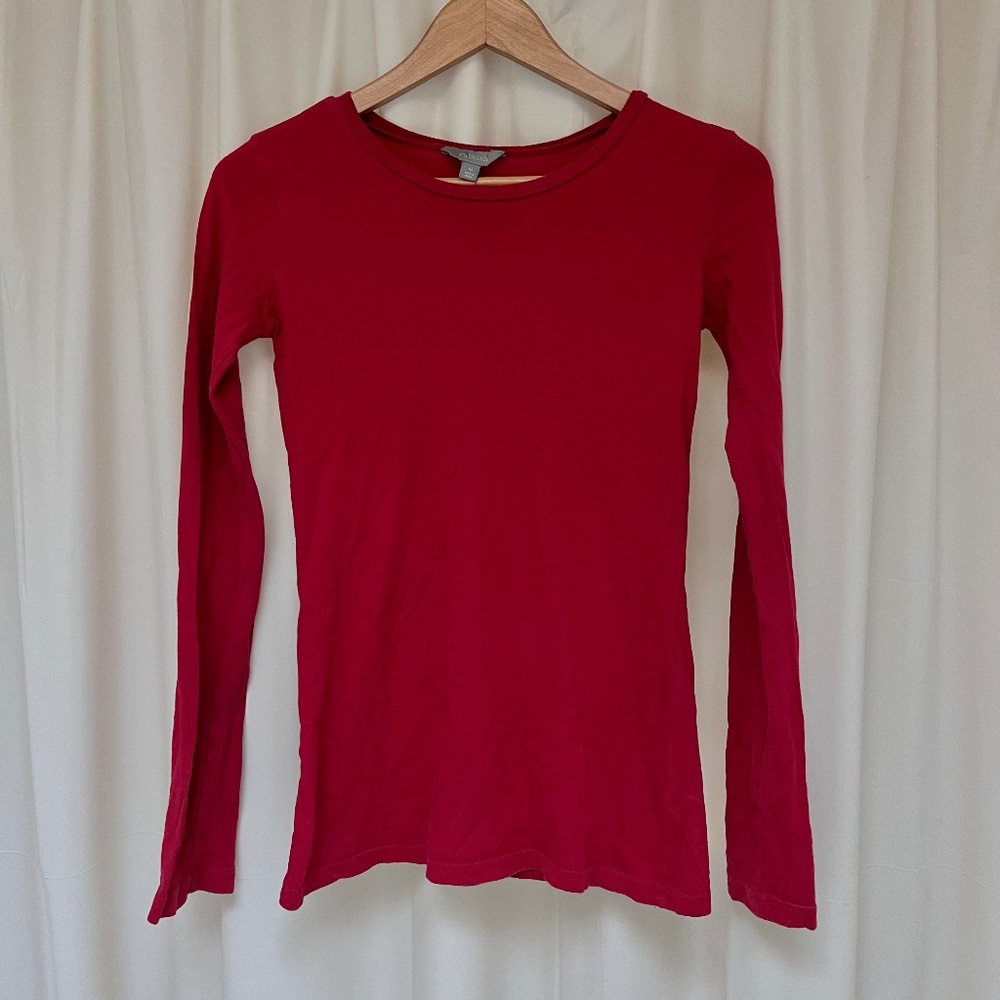 Rubbish red long sleeve t shirt medium